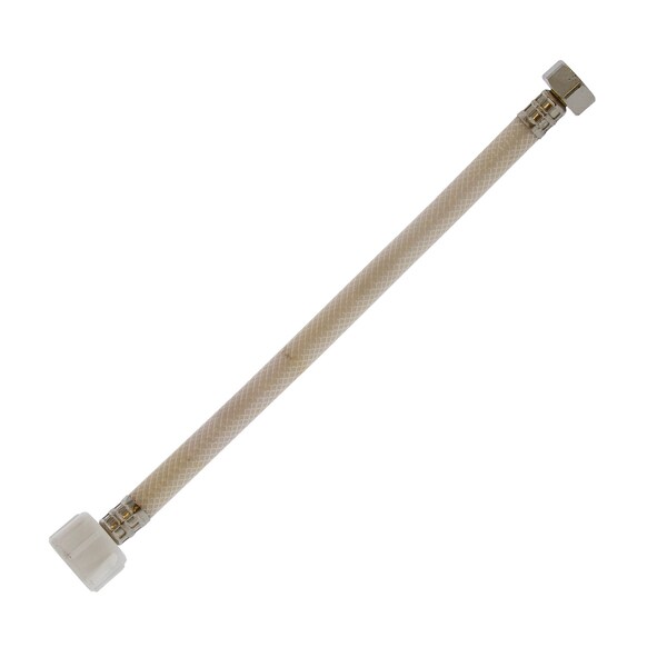 Jones Stephens 1/2in. FIP x 7/8in. BC x 12in Flexible Vinyl Toilet Connector S04423 - main